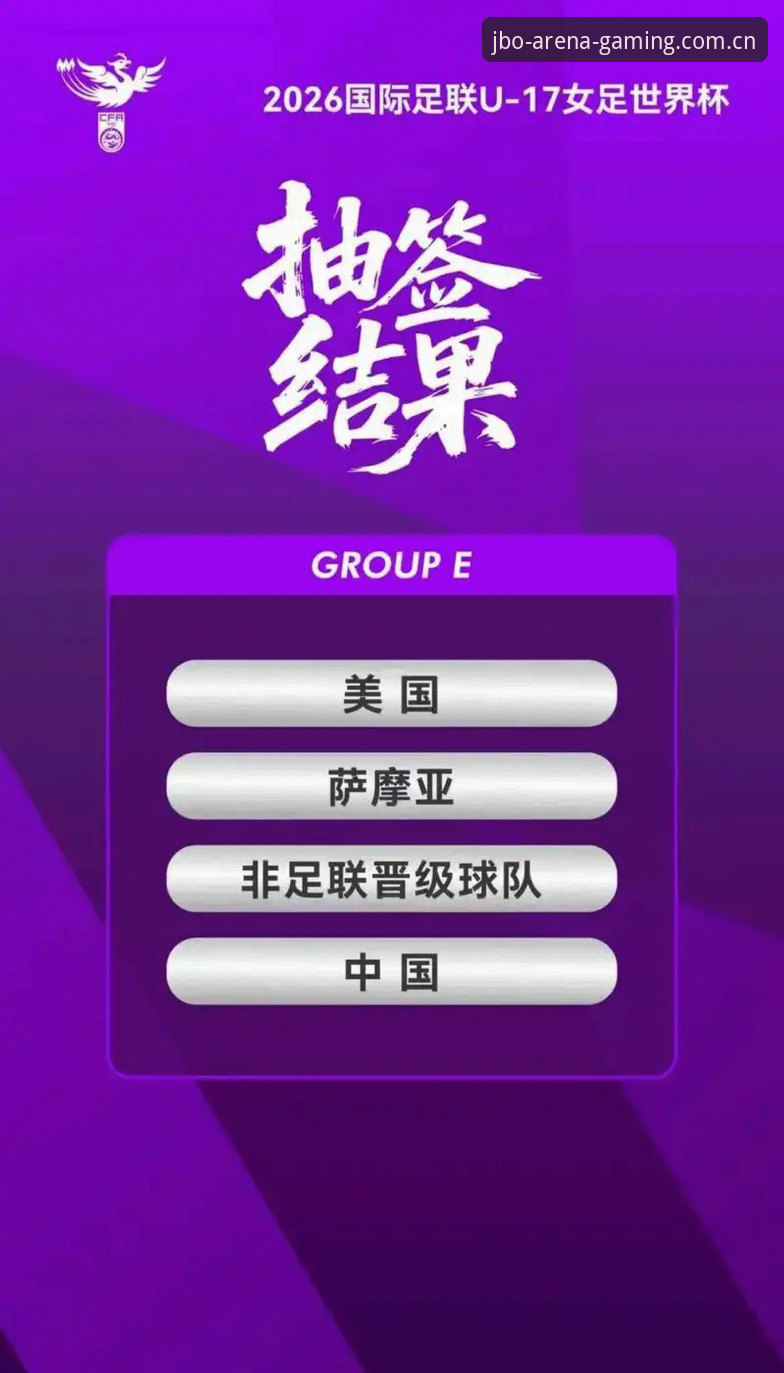 U17世界杯抽签揭晓：中国男女足分组形势深度解析